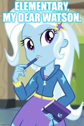 Size: 500x750 | Tagged: safe, trixie, equestria girls, g4, caption, image macro, text
