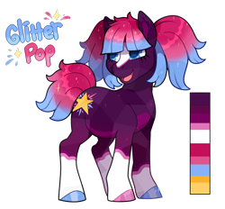 Size: 700x650 | Tagged: safe, artist:lastnight-light, oc, oc only, oc:glitter pop, earth pony, pony, female, mare, simple background, solo, transparent background