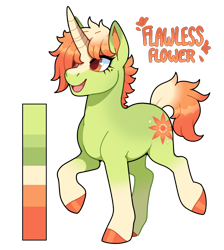 Size: 650x725 | Tagged: safe, artist:lastnight-light, oc, oc only, oc:flawless flower, pony, unicorn, simple background, solo, transparent background