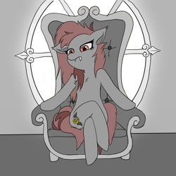 Size: 900x900 | Tagged: safe, artist:diamond-fish, pony, cute, cute little fangs, fangs, female, mare