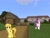 Size: 2048x1536 | Tagged: safe, artist:topsangtheman, jonagold, marmalade jalapeno popette, queen novo, earth pony, pony, appleoosa's most wanted, g4, my little pony: the movie, apple family member, looking at you, minecraft, sweet apple acres