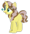 Size: 326x371 | Tagged: safe, artist:joburii, oc, oc only, oc:sunflower, pony, unicorn, female, mare, simple background, solo, transparent background