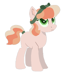 Size: 358x407 | Tagged: safe, artist:joburii, oc, oc only, oc:honeysuckle, earth pony, pony, female, mare, simple background, solo, transparent background
