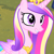 Size: 1686x1687 | Tagged: safe, screencap, princess cadance, alicorn, pony, g4, season 4, three's a crowd, cropped, female, folded wings, grin, mare, smiling, solo, wings