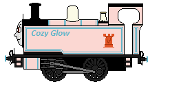 Size: 247x138 | Tagged: safe, artist:silverdustrailroad, cozy glow, g4, crossover, inanimate tf, locomotive, not salmon, simple background, thanks i hate it, thomas the tank engine, train, trainified, transformation, wat, white background, wtf