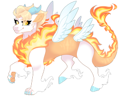 Size: 3200x2500 | Tagged: safe, artist:gigason, oc, oc only, draconequus, hybrid, female, high res, interspecies offspring, offspring, parent:daybreaker, parent:discord, parents:disbreaker, simple background, solo, transparent background