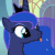 Size: 650x650 | Tagged: safe, edit, edited screencap, editor:lolledits, screencap, princess luna, alicorn, pony, g4, the beginning of the end, :p, animated, cute, female, gif, happy, hnnng, jewelry, loop, lunabetes, mare, raspberry, raspberry noise, regalia, silly, silly pony, smiling, spittle, tongue out
