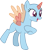 Size: 987x1156 | Tagged: safe, artist:pegasski, oc, oc only, alicorn, pony, g4, my little pony: friendship is magic, parental glideance, alicorn oc, bald, base, eyelashes, female, hoof on chest, horn, mare, open mouth, raised hoof, simple background, smiling, solo, transparent background, two toned wings, wings