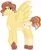 Size: 1157x1405 | Tagged: safe, artist:kindheart525, oc, oc only, oc:brazen plumage, pegasus, pony, auraverse, magical lesbian spawn, offspring, parent:spitfire, parent:vignette valencia, solo