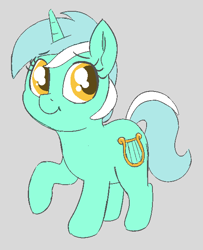 Size: 518x639 | Tagged: safe, artist:heretichesh, lyra heartstrings, pony, unicorn, g4, cute, female, filly, filly lyra, lyrabetes, solo, younger