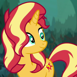 Size: 828x827 | Tagged: safe, screencap, sunset shimmer, pony, unicorn, equestria girls, g4, spring breakdown, cropped, female, solo