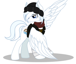 Size: 5056x4272 | Tagged: safe, artist:fusion sparkle, oc, oc only, oc:winter soul, pegasus, pony, bandage, collar, cutie mark, hat, male, sexy, solo, stallion, wings