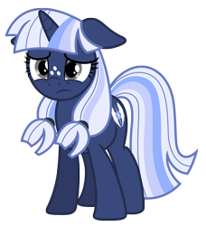 Size: 5807x6373 | Tagged: safe, artist:estories, oc, oc only, oc:silverlay, original species, pony, umbra pony, unicorn, g4, absurd resolution, female, floppy ears, mare, simple background, solo, transparent background