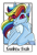 Size: 917x1351 | Tagged: safe, alternate version, artist:cool.bees.bro, rainbow dash, pegasus, pony, g4, bust, cloven hooves, eye clipping through hair, female, mare, solo, unshorn fetlocks