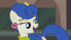 Size: 1280x720 | Tagged: safe, screencap, blueberry curls, earth pony, pony, g4, made in manehattan, female, mare, solo