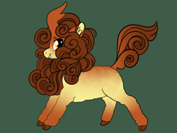 Size: 2800x2100 | Tagged: safe, artist:loryska, oc, oc only, hybrid, green, high res, interspecies offspring, magical lesbian spawn, offspring, parent:autumn blaze, parent:paprika, solo