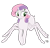 Size: 1200x1147 | Tagged: safe, alternate version, artist:deserter, artist:gracewolf, color edit, edit, editor:deserter, sweetie belle, monster pony, original species, pony, spiderpony, unicorn, g4, adoracreepy, bashful, blushing, colored, creepy, cute, diasweetes, female, hair over one eye, i can't believe it's not badumsquish, simple background, solo, species swap, spider belle, transparent background, wat, what has science done, wtf