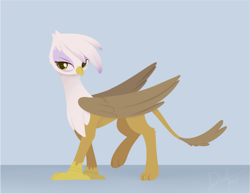 Size: 1130x876 | Tagged: safe, artist:dusthiel, gilda, griffon, g4, cute, female, gildadorable, solo, walking