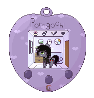 Size: 193x203 | Tagged: safe, artist:nekoremilia1, pony, unicorn, animated, blinking, clothes, commission, disguise, disguised siren, fangs, gif, horn, jewelry, kellin quinn, male, necklace, pixel art, ponified, shirt, simple background, sleeping with sirens, solo, stallion, t-shirt, tamagotchi, transparent background, ych result