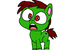 Size: 860x606 | Tagged: safe, artist:jermainetheanimator, oc, oc only, pony, male, open mouth, red eyes, simple background, solo, stallion, transparent background