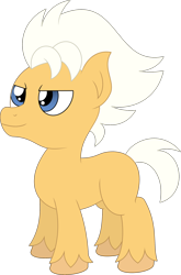 Size: 1378x2090 | Tagged: safe, artist:peternators, oc, oc only, oc:fable, earth pony, pony, colt, male, simple background, smiling, solo, transparent background