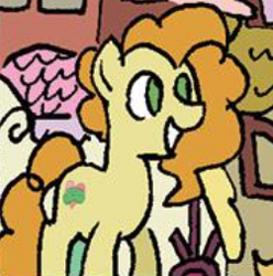 Size: 251x253 | Tagged: safe, idw, earth pony, pony, spoiler:friendship in disguise, spoiler:friendship in disguise01, cropped, female, mare, unnamed character, unnamed pony