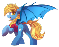 Size: 4996x4001 | Tagged: safe, alternate version, artist:ask-colorsound, oc, oc only, oc:aliax smily, bat pony, pony, absurd resolution, bat pony oc, bat wings, clothes, commission, cute, male, simple background, solo, transparent background, wings, ych result