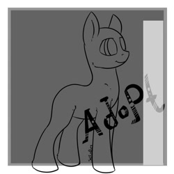 Size: 894x894 | Tagged: safe, artist:intfighter, oc, oc only, earth pony, pony, .psd available, bald, base, earth pony oc, smiling, solo