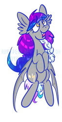 Size: 769x1518 | Tagged: safe, artist:twilightcomet, oc, oc only, oc:flicker flash, bat pony, pony, bat pony oc, bat wings, female, mare, open mouth, simple background, solo, transparent background, wings