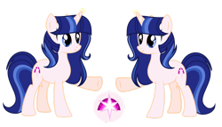 Size: 1280x733 | Tagged: safe, artist:starstrucksentry, oc, oc only, oc:starbliss sentry, pony, unicorn, female, mare, offspring, parent:flash sentry, parent:twilight sparkle, parents:flashlight, simple background, solo, transparent background