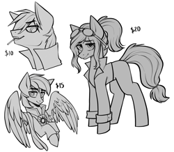 Size: 2031x1769 | Tagged: safe, artist:earthpone, oc, oc only, earth pony, pegasus, pony