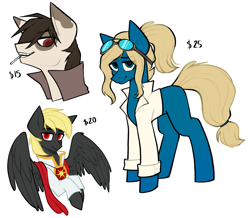 Size: 2031x1769 | Tagged: safe, artist:earthpone, oc, oc only, earth pony, pegasus, pony