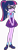 Size: 3595x10246 | Tagged: safe, artist:alandssparkle, sci-twi, twilight sparkle, human, equestria girls, fomo, g4, my little pony equestria girls: better together, absurd resolution, bowtie, clothes, female, geode of telekinesis, glasses, grin, looking at you, magical geodes, ponytail, sci-twi skirt, shoes, simple background, skirt, smiling, socks, solo, transparent background, vector