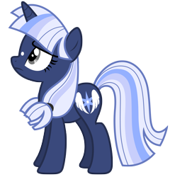 Size: 6035x6293 | Tagged: safe, artist:estories, oc, oc only, oc:silverlay, original species, pony, umbra pony, unicorn, absurd resolution, female, mare, simple background, solo, transparent background, vector