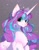 Size: 942x1200 | Tagged: safe, artist:snow angel, princess flurry heart, alicorn, pony, g4, cheek fluff, chest fluff, cute, ear fluff, eye clipping through hair, female, flurrybetes, leg fluff, looking at you, mare, older, older flurry heart, solo, watermark