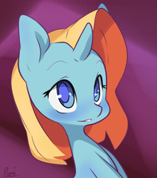 Size: 1280x1451 | Tagged: safe, artist:red-poni, oc, oc only, oc:sapphire, pony, unicorn, female, mare, solo