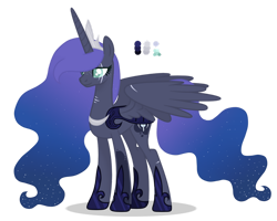 Size: 1280x1024 | Tagged: safe, artist:magicuniclaws, princess luna, pony, g4, armor, base used, female, scar, simple background, solo, transparent background