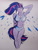 Size: 512x384 | Tagged: safe, artist:andur1l pon3, twilight sparkle, unicorn, anthro, g4, bikini, breasts, busty twilight sparkle, clothes, female, photo, solo, swimsuit, traditional art, unicorn twilight