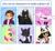 Size: 1080x999 | Tagged: safe, artist:katkatdesign, angel bunny, fluttershy, arachnid, cat, demon, human, pegasus, pony, rabbit, spider, undead, anthro, g4, angel dust (hazbin hotel), animal, anthro with ponies, back to the future, batman, bowtie, bust, chest fluff, clothes, costume, crossover, female, femboy, finger gun, gold tooth, grin, hazbin hotel, hellaverse, heterochromia, lego, lego ninjago, male, mare, marty mcfly, mask, ravenpaw, sinner demon, six fanarts, smiling, spider demon, that's entertainment, warrior cats