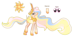 Size: 1567x796 | Tagged: safe, artist:galaxyswirlsyt, oc, oc only, oc:sunday, alicorn, pony, alicorn oc, female, horn, mare, simple background, solo, transparent background, wings