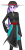 Size: 1142x2326 | Tagged: safe, artist:syringe-rifle-hornet, starlight glimmer, equestria girls, g4, clothes, cosplay, costume, crossover, female, kung lao, mortal kombat, simple background, solo, transparent background