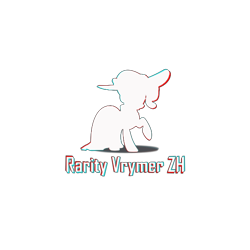 Size: 1080x1080 | Tagged: source needed, safe, artist:rarityvrymercollectiveoriginals, artist:rarityvrymerzhmusic, editor:rarity vrymer collective, logo, rarity vrymer zh logo, simple background, transparent background