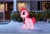 Size: 1000x671 | Tagged: safe, pinkie pie, earth pony, inflatable pony, g4, airblown inflatable, christmas, decoration, gemmy industries, hearth's warming, hearth's warming eve, holiday, home depot, inflatable, inflatable earth pony, merchandise, snow, solo, winter