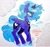 Size: 720x677 | Tagged: safe, artist:dollbunnie, princess luna, alicorn, pony, g4, cloud, crown, female, jewelry, marker drawing, regalia, s1 luna, solo, traditional art, young, young luna, younger