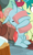 Size: 188x311 | Tagged: safe, screencap, ocellus, sandbar, yona, changeling, a matter of principals, g4, my little pony: friendship is magic, cropped, cute, diaocelles, female, hiding, pillow, scared, sitting, solo