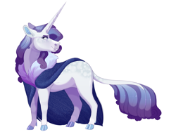 Size: 2400x1800 | Tagged: safe, artist:uunicornicc, rarity, pony, g4, the last problem, coat markings, dappled, female, implied lesbian, implied rarijack, implied shipping, older, simple background, solo, story included, white background