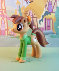 Size: 745x900 | Tagged: safe, artist:krowzivitch, oc, earth pony, pony, clothes, female, figurine, irl, mare, photo, shirt, solo