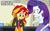 Size: 804x500 | Tagged: safe, screencap, rarity, sunset shimmer, equestria girls, g4, my little pony equestria girls: rainbow rocks, female