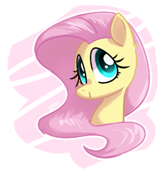 Size: 450x468 | Tagged: safe, artist:sl0ne, fluttershy, pony, g4, bust, cute, female, mare, partial background, portrait, shyabetes, solo
