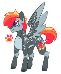 Size: 2274x2749 | Tagged: safe, artist:crazysketch101, oc, oc only, oc:zainey looncrest, pegasus, pony, high res, simple background, solo, transparent background